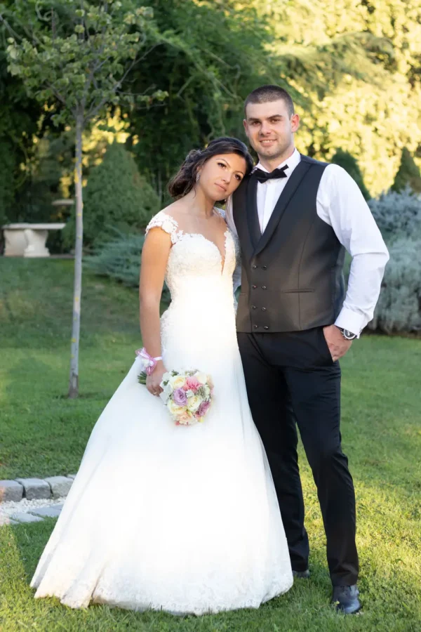 сватбена фотосесия на открито